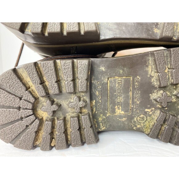 WorkForce Steel Toe, Oil Resistant, Slip Resistant Brown Work Boots Size 11❤️ - Picture 13 of 16